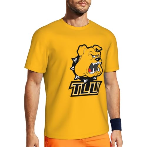 Texas Lutheran University Men's Lightweight Breathable Mesh Short Sleeve T-Shirt3