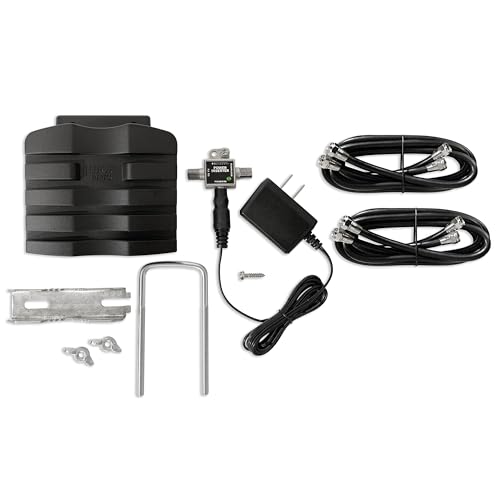 Antennas Direct ClearStream Juice Plus Preamplifier for TV Antennas, UHF VHF FM, 4K 8K UHD NEXTGEN