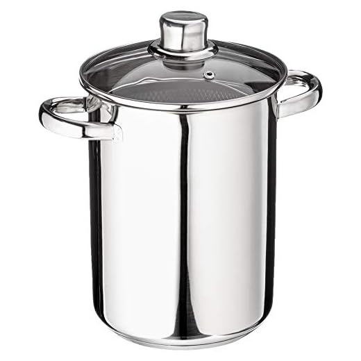 Baumalu, Pentola per asparagi, Argento (Silber), 16 cm