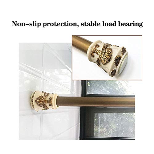 Tringle à rideau de douche extensible pour salle de bain et balcon - 5