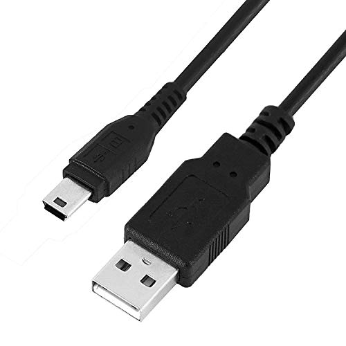 Saitech It 4 Pack Usb 2.0 A To Mini 5 Pin B Cable For External Hdds/Camera/Card Readers/ Mp3 Player/ Ps3 Controller/Gps Receiver (150Cm - 5Feet - 1.5M) -Black (4 Pack) #TOP7