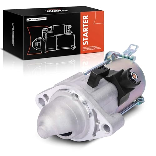 A-Premium Starter Motor Compatible with Honda CR-V CRV 2012-2013 2.4L, Civic 2012-2013 2.4L, Crosstour 2012-2015 2.4L & Acura ILX 2013-2015 2.4L, 12V 1.6KW 9-Teeth Clockwise, Replace# 31200-RX0-A01