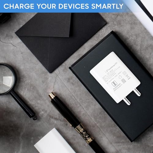 Image of Vivoo 44W Flash Charge Fast Charger Adapter with Type-C Cable | Rapid Charging Compatible for Vivo V Series, T Series, iQOO, Y Series | USB Type-A to Type-C | Travel-Friendly, Smart Safety Protection
