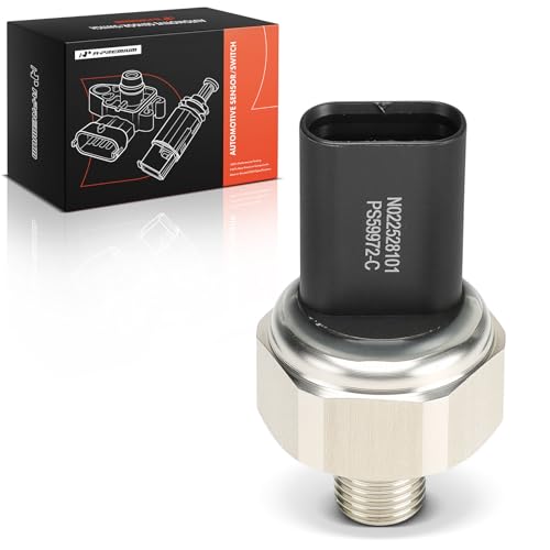 A-Premium Fuel Injection Pressure Sensor [3 Pins] Compatible with Ford F-150 Explorer Escape Fusion Focus Edge Transit Mustang Taurus Expedition & Lincoln MKZ MKX MKC Navigator MKS MKT