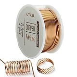 UTILE 18 20 22 24 Gauge Soft 99% Copper Wire, 30 ft /10-Yards, Jewelry, Beading and Craft Wire, Jewelry Making, Making Hobby Craft, Decorations, Floral Decor - (Copper 20 Gauge)