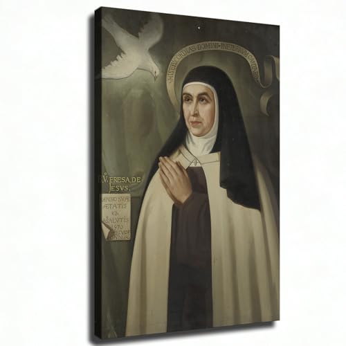 St Teresa of Avila Prayer Wall Art 8x12 Framed