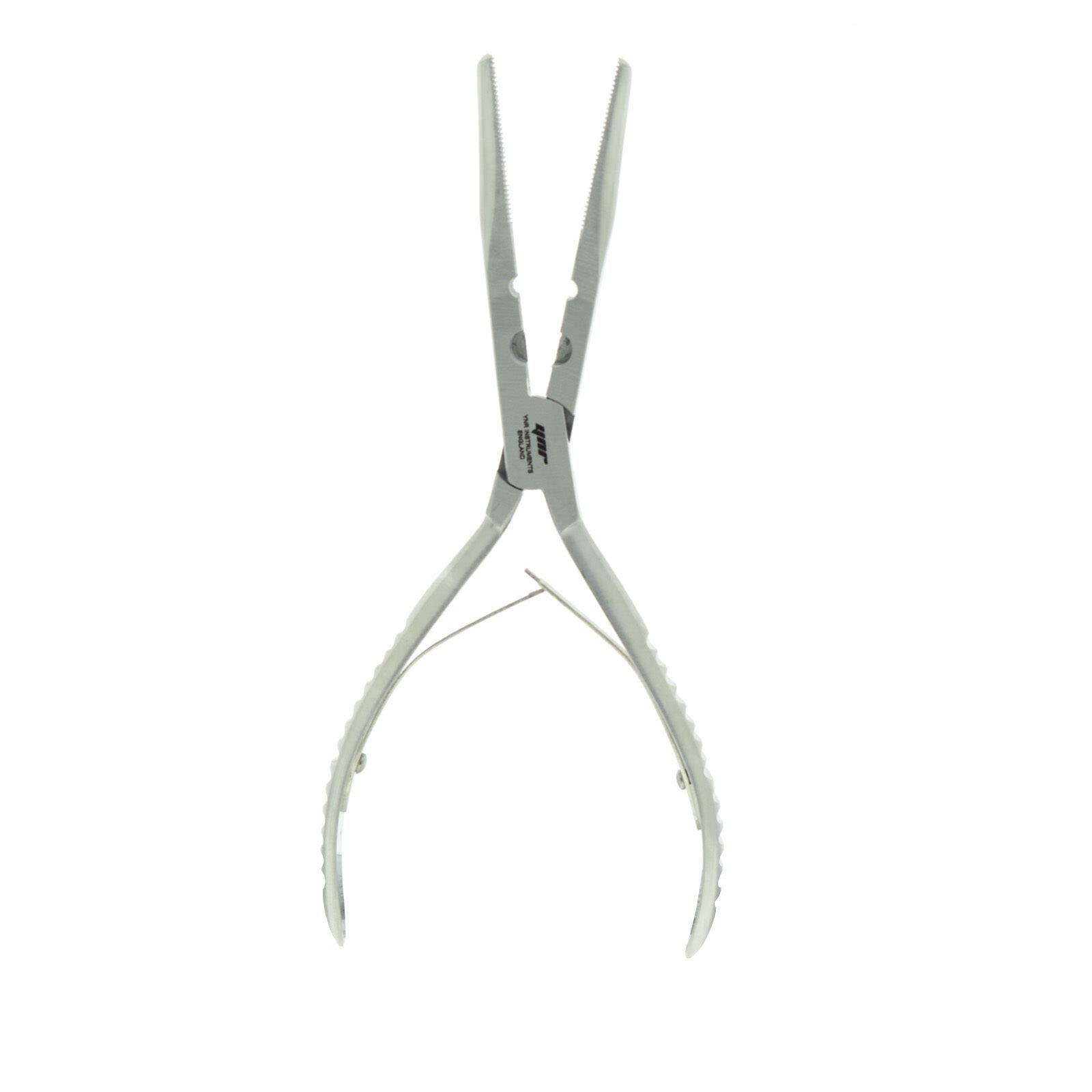 YNR® Triangle Fish Bone Pliers Silver Ring Line Cutter Fishing Split Hook CE NEW
