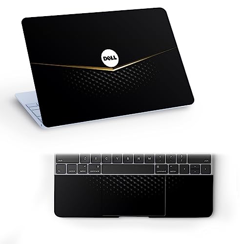 Image of Galaxsia Pattern DL758 Top+Wrist Pad Vinyl Laptop Skin /Sticker /Cover for 13 to 13.3 Inches Laptops Laminated-Removable-HD Quality Compatible for Dell (13x9.2 Inches)