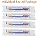 50 Pack 1/2ml Lab Syringes with 30G 5/16 inch(8mm) Needle Tool, Individual Sealed Package