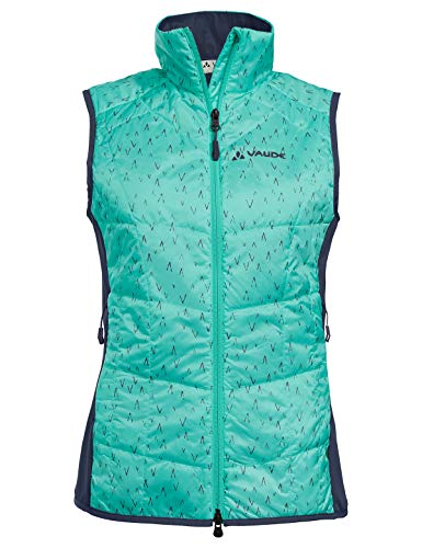 Preisvergleich Produktbild VAUDE Damen Sesvenna AOP III für Skitouren Weste, Peacock, 44