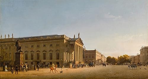 Toile Affiche Arts Gaertner 60x90cm pour habiller un mur vide avec un paysage historique