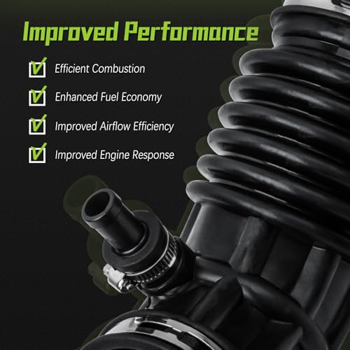 Image of 16576-JA000 Engine Air Intake Hose Tube With Clamps for 2007 2008 2009 2010 2012 2013 Nissan Altima 2.5L