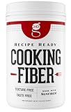 CAVU NUTRITION Chef G's Cooking Fiber (90 Serving) - Made with Sunfiber® | No Taste, Odor, or Grit | All Natural & Gluten Free | Low FODMAP, Certified Glyphosate Residue Free, Vegan