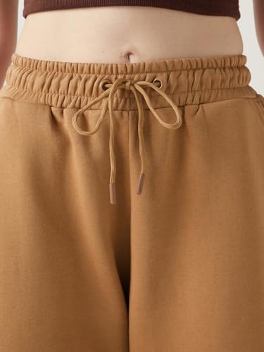 Image of Bewakoof Women's Cotton Super Loose Fit Joggers | Track pants for woman | Lower for women | Multipurpose | Activewear | Utility Pockets | Lightweight & Flexible Elastic Waist | Casual Joggers | Loose Fit