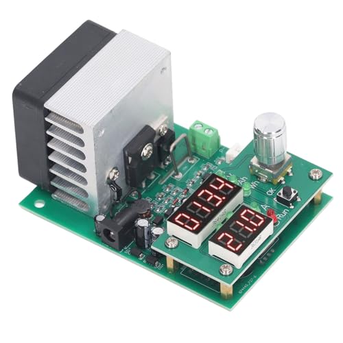 DollaTek Módulo de envejecimiento de carga electrónica de corriente constante de 60 W Probador de capacidad de batería de descarga de carga electrónica de corriente constante de 30 V