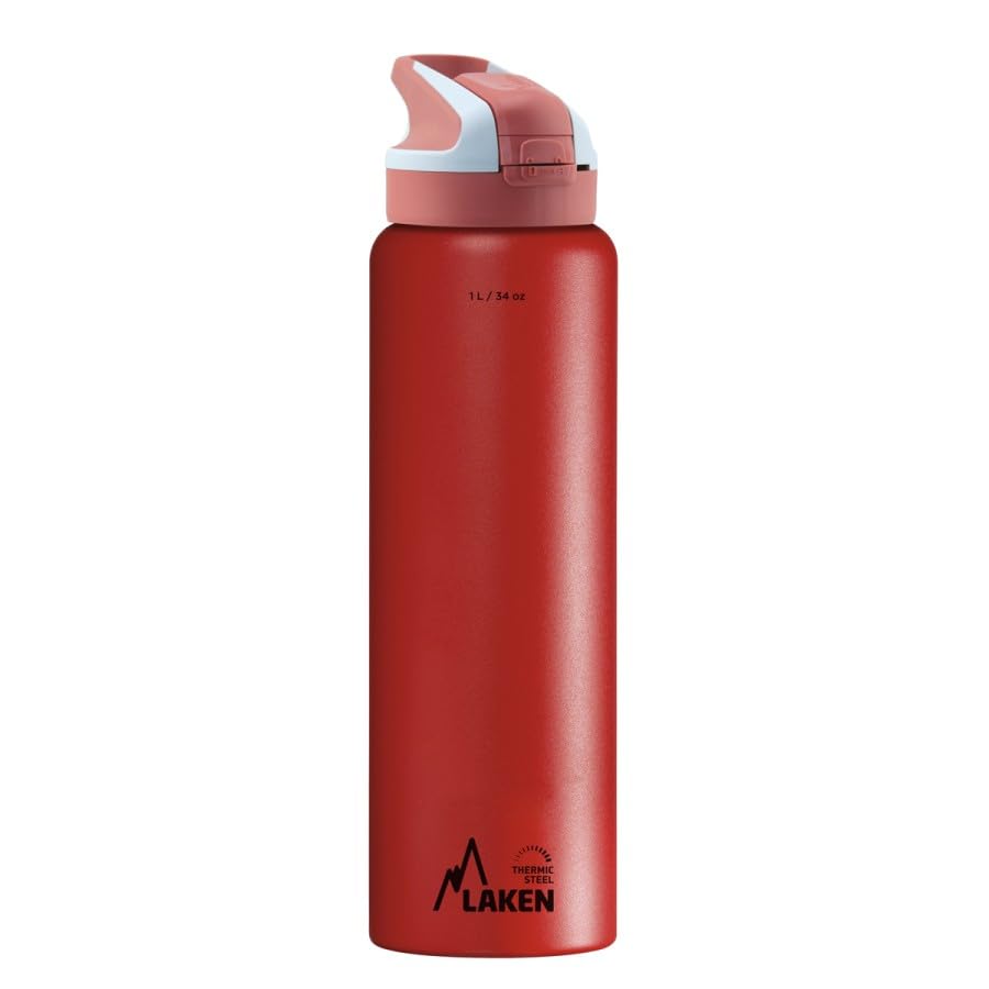 Botella térmica acero inox. 18/8 Summit - 1L - Rojo