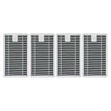 Confezione da 4 filtri HEPA di ricambio T90 Pro Omni per ECOVACS DEEBOT T90 PRO OMNI, T90 OMNI, X12 OMNICYCLONE, X9S PRO OMNI, X12 PRO Omni, per robot aspirapolvere Yeedi M16 Infinity, kit di
