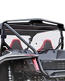 StarknightMT Talon 1000 Rear Windshield with Vent for 2-Seater, Clear Polycarbonate Back Window Compatible with Talon 1000R/1000X 2019-2025