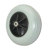 8' x 2' (200x50) Caster Solid Rubber Front Rear Caster Tires Wheels Assembly for Many Standard Wheelchairs Powerchairs/Electric Wheelchair Replace