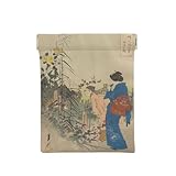 コインケース 明治錦絵 尾形月耕 婦人風俗尽 七草の図 小銭入れ 財布 Puレザー メンズ レディース 収納ポーチ かわいい おしゃれ ニウォレット 大容量 薄型 軽量 小物入れ 定期入れ 旅行グッズ コンパクト 人気 出張 誕生日 プレゼント