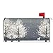 LOJAOGON Winter Tree Animal Deer Mailbox Cover Magnetic Standard Size Waterproof Letter Post Box Cover Wrap Oversize Decoration Welcome Home Garden Outdoor 21