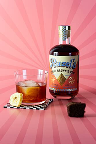 Razel’s Choco Brownie Rum, Karibik Rum trifft auf fluffige Brownies! 500ml flüssiges Dessert – Bild 4