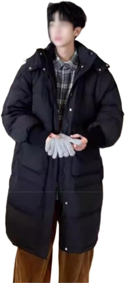 VIDI Autumn And Winter Retro To Overcome The Thickened Warm Jacket In The Long Down Men