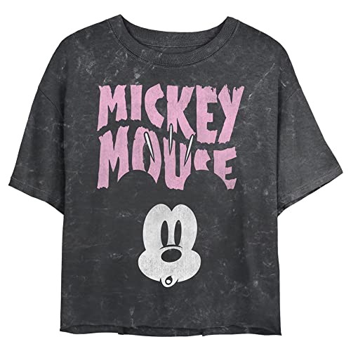 T-shirt Mickey Disney femme à manches courtes respirant et léger pour l'été
