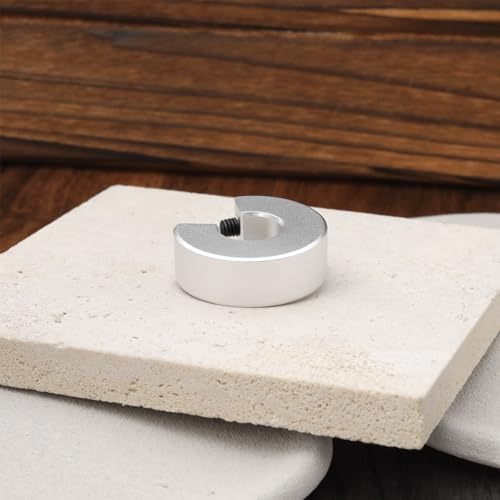 VGOL SBR12 Linearschienen-Anschlagmanschetten, Aluminiumlegierung, Positionierungsblock für Getriebeprodukte, Linearmodule, 4 Stück