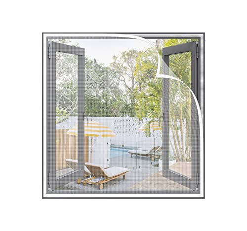 SHRRL Ventana de mosquitera actualizada, se puede cortar al tamaño real, ventanas batientes, etc. 122 W Cover