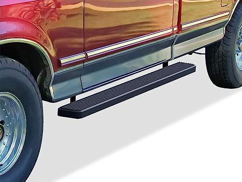 Estribos negro acero inoxidable 6 pulg Ford F-Series miniatura 4