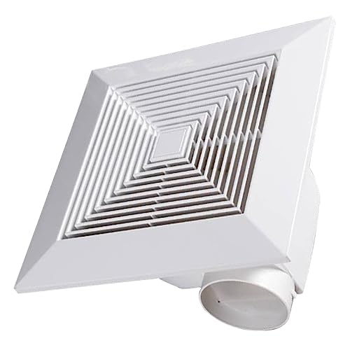 Gatuida Ventilador De Extracción Silencioso Extractor De Baño Ventilador Para Cocina Baño Conector De Pared Para Ducha