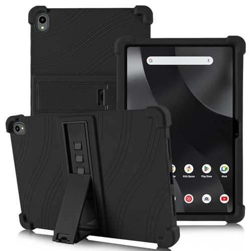 ATOOZ for Onn. 12.1 inch Tablet Pro Case 2024 (Model:100146663) Silicone Case for Onn 12.1 Tablet Pro with Stand (Black)