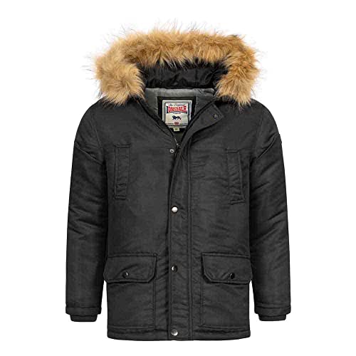 Lonsdale Winterjacke Jungen 164 Rothley | Winterjacken - Warme Babyjacke - Jacke Für Einen Jungen Kinder Jacke Jungen Für Kalte Wintertage