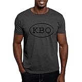 CafePress KBO Oval Dark T Shirt Men's Traditional Fit White Casual Tshirt