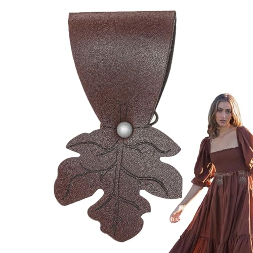 Wanderrock, Renaissance-Gürtel, Zubehör, Gürtel, Blätter, Rock, Wandern, Rock, Lifter Clips | Wanderclips für Halloween-Rock für Männer, Frauen, Maskenpartys, coffee, Se référer au descriptif