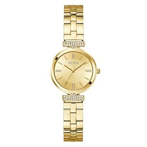Guess Gold-Tone Analog Watch GW0762L2