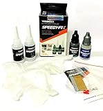 VISBELLA® SPEEDY-FIX 2-Komponenten Pulverkleber Superkleber Sekundenkleber Reparaturkleber Alleskleber FLÜSSIGE SCHWEIßNAHT