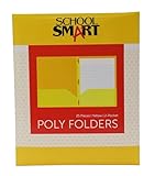 School Smart 2-Pocket Poly...