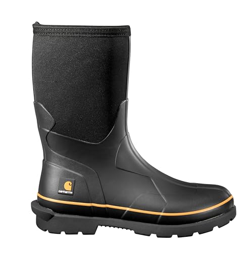 Carhartt Men's 10" Waterproof Rubber Pull-on Soft Toe Cmv1121 Mid Calf Boot2