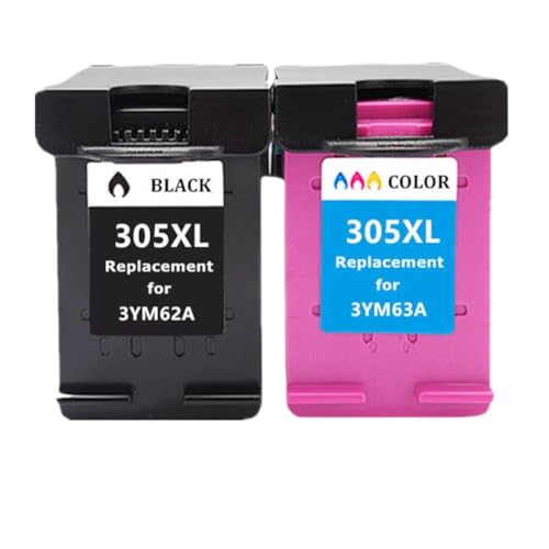 Cartouche 305 XL compatible imprimante DeskJet 2700 2722 4120 4130 encre noire couleur