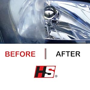 HS Pulir faros coche, Kit pulido faros coche, pulimento y protección UV
