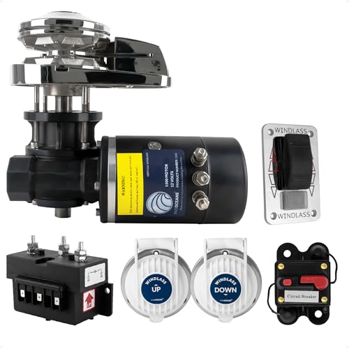 Five Oceans 1500W Vertical Windlass