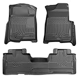 Husky Liners Front & 2nd Seat Floor Liners Fits 09-14 F150 SuperCab