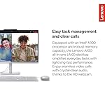 Lenovo IdeaCentre 24" FHD All-in-One Desktop Computer with Lifetime Office 365 for The Web • 16GB RAM • 1TB Storage (512GB SSD w/ 512GB External) • Intel Core • Wired Keyboard and Mouse • Windows 11 - Image 3