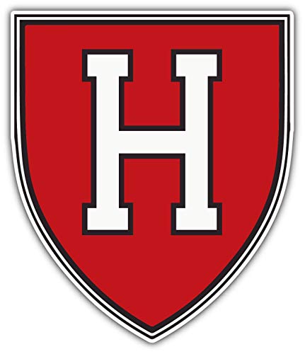 Vinyl Sticker Decal Harvard Crimson University College Durable Decal for Bumpers, Helmets, Laptops, Water Bottles, Lockers (3