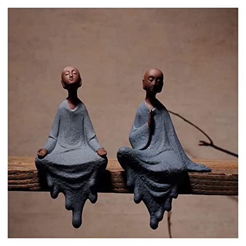 Statue de Bouddha mignon petit moine idée cadeau originale - 4