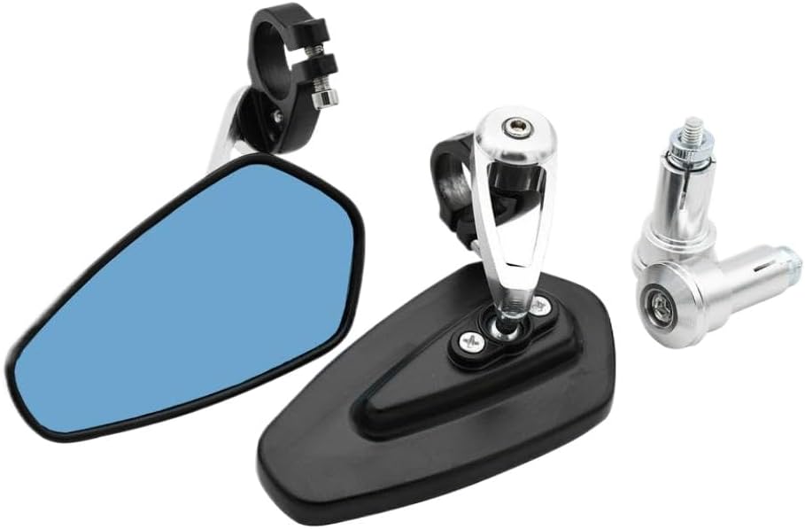 Motorcycle Rearview Mirror Compatible With Light S X X160 X260(Silver)