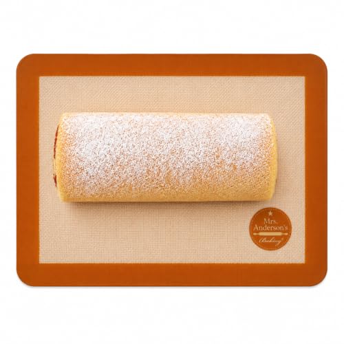 Mrs. Anderson's Baking Silicone Jelly Roll Baking Mat, 9.5 x 14.375-Inch