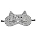 Cala Grey cat nap sleep mask